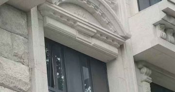 周口芝麻白异形 石材异形定制