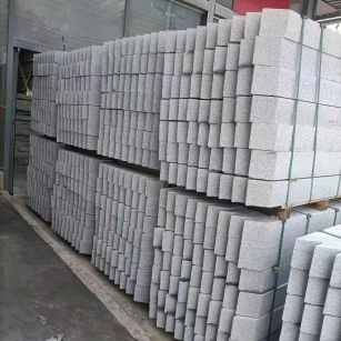 周口芝麻白树围石 树池