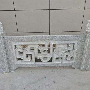 周口芝麻白河道栏杆 桥栏杆