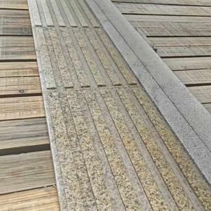 周口黄金麻盲道石 盲条