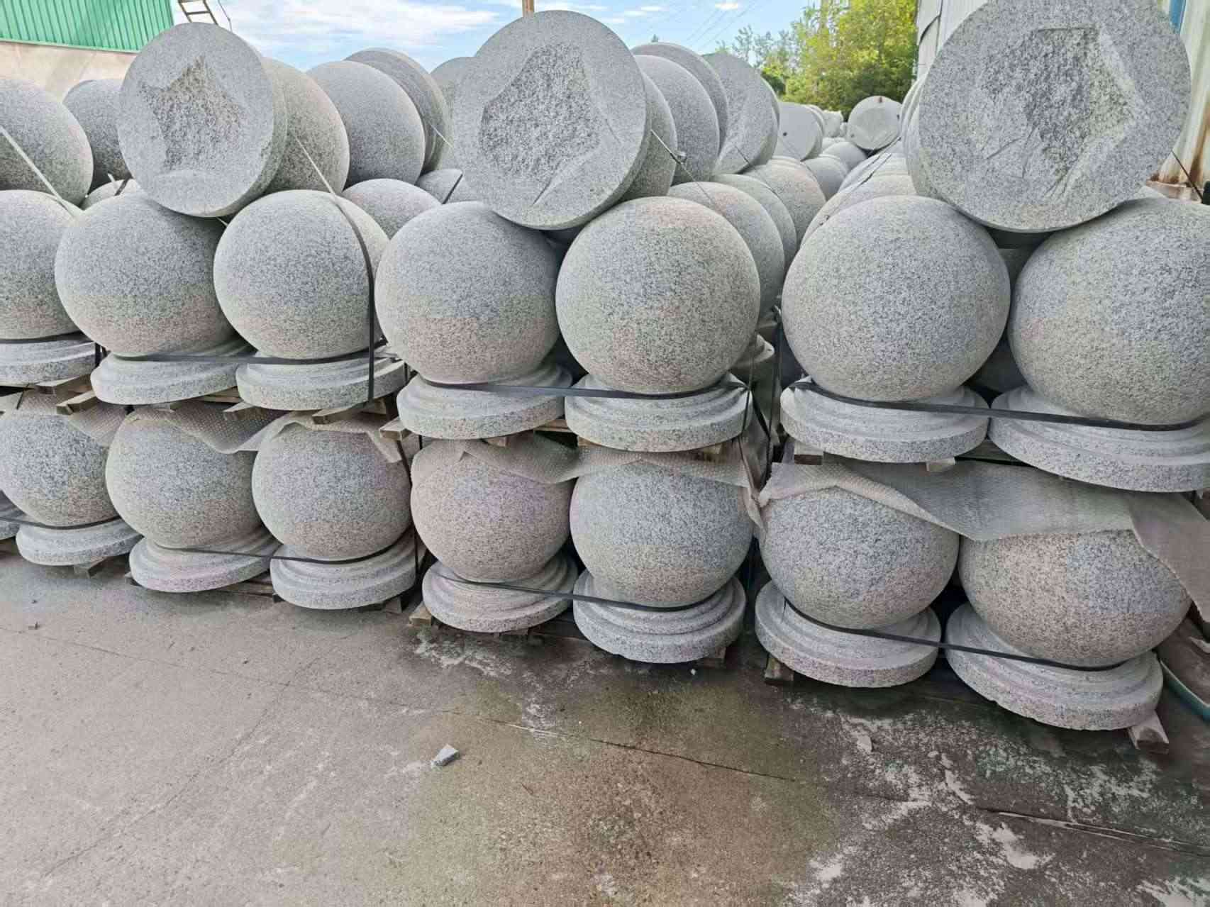 周口圆球石球挡车球