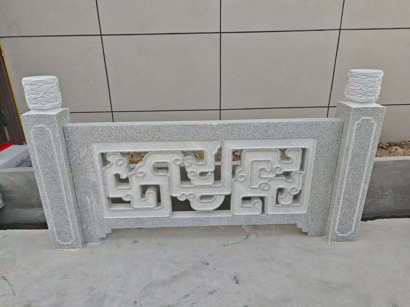 周口芝麻白河道栏杆 桥栏杆