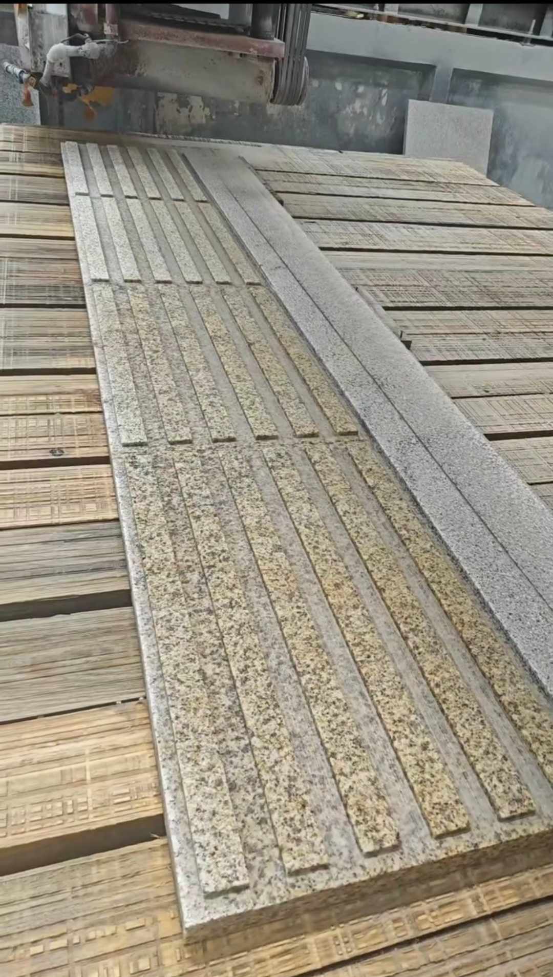 周口黄金麻盲道石 盲条