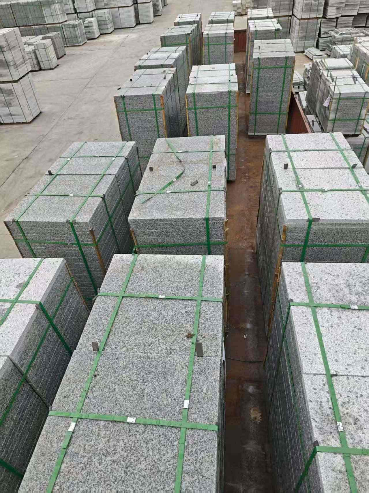 周口芝麻白地铺板  地铺石