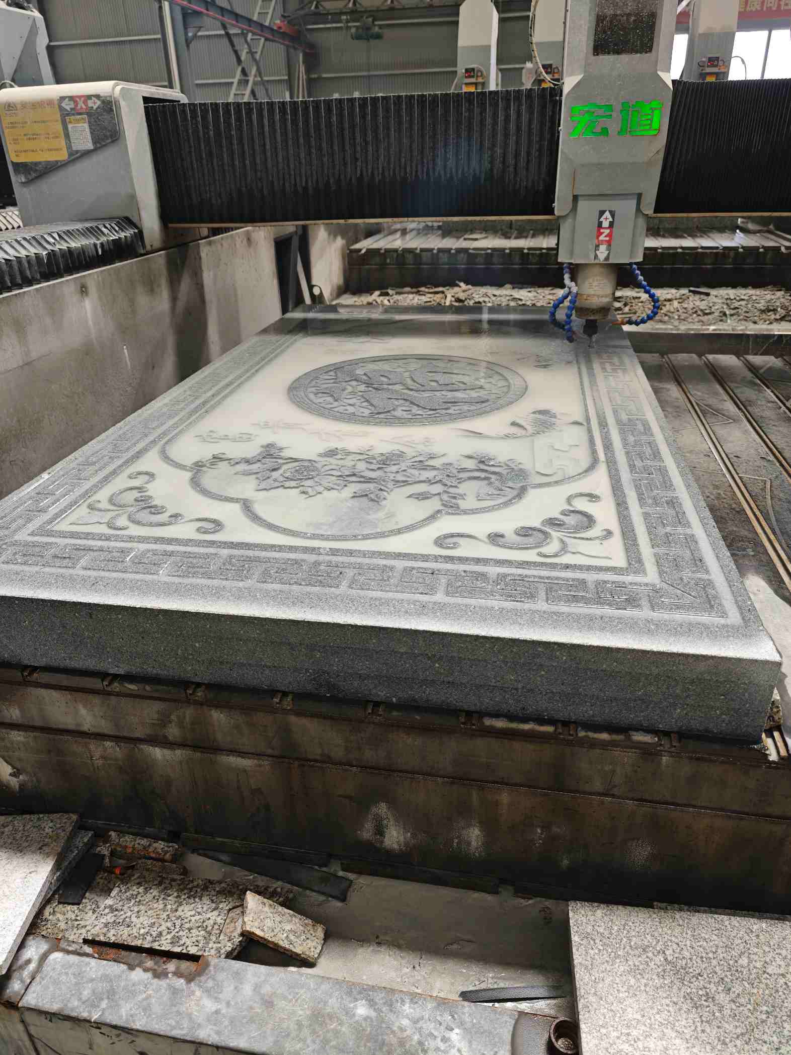 周口芝麻灰雕刻版异形雕刻异形定制